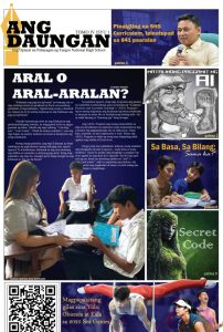 TNHS Ang Daungan Tomo IV Isyu 1 , Hunyo- Nobyembre 2025